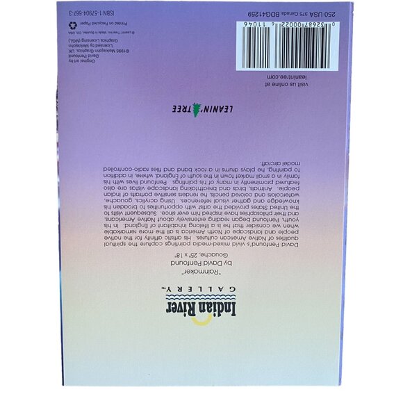 RAINMAKER David Penfound VTG Greeting Card & Magnet Leanin' Tree Combo Pack NOS - Picture 5 of 16